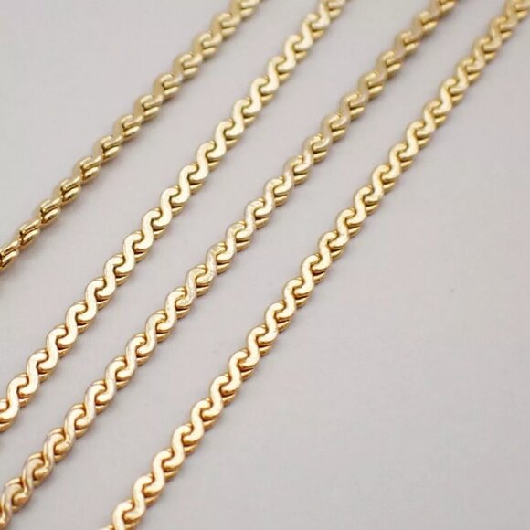 CHRISTIAN DIOR CD Logo Rhinestone Pendant Necklace Gold - Picture 6 of 8